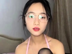 Amateur asian teen licks ass and sucks cock