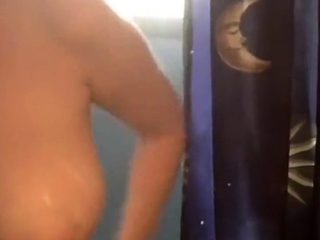 peeking at my stepmom's natural hooters