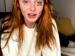 Amateur redhead Russian teen
