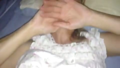 blonde housewife with tiny tits and hairy pussy