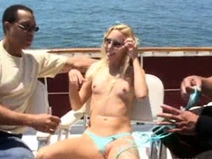 Blonde Blowjob Outdoor