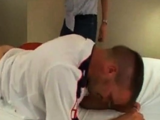 Spanked Gay Amateur Loves It Rough