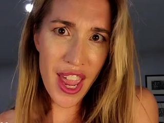 LinaBlackly - Earthquake Busty Wife's Striptease Leads to